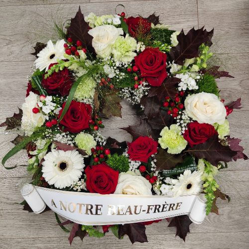 COURONNE MÉMORIAL ROUGE